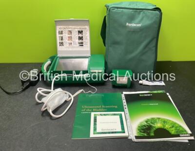 Mediwatch Bard Scan II REF PA-00262 Bladder Scanner with 2 x Batteries, 1 x Probe and 1 x AC Power Supply in Carry Bag (Powers Up) *SN 01029*