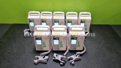 8 x Sino Medical SN-1800V Infusion Pumps *Mfd - 2020* (All Power Up) *SN 0496200525A05680 / 0486200420A01865 / 0496200519A04695 / 0496200525A05923 / 0496200513A03067 / 90496200513A02999 / 0496200519A04379 / 0496200513A02870*