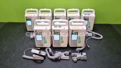 8 x Sino Medical SN-1800V Infusion Pumps *Mfd - 2020* (All Power Up) *SN 04962004200A01786 / 0492600526A06119 / 0496200519A04781 / 0496200513A02946 / 0496200513A02934 / 0496200519A04140 / 0496200420A1819 / 0496200526A06121*