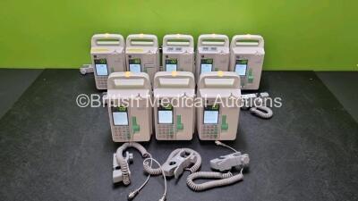 8 x Sino Medical SN-1800V Infusion Pumps *Mfd - 2020* (All Power Up) *SN 0496200526A06317 / 0496200420A01936 / 0496200519A03773 / 0496200420A01884 / 0496200519A04378 / 04962004520A1935 / 0496200420A01937 / 0496200519A03771*