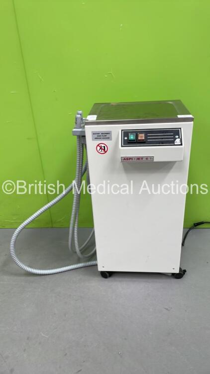 Cattani Aspi-Jet 6 Dental Suction Unit with Hoses (Powers Up)