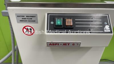 Cattani Aspi-Jet 6 Dental Suction Unit with Hoses (Powers Up) - 2