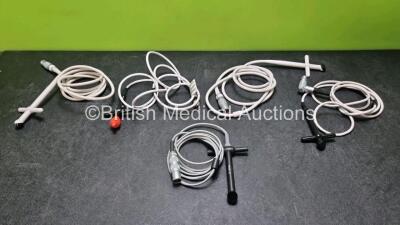 Job Lot Including 2 x Philips D2cwc Transducer / Probes, 1 x PD2 TE 100024 Transducer / Probe, 1 x Siemens CW2 Model 1P 07472744 Transducer / Probe and 1 x Acuson 2.0 MHz Ultrasound Transducer / Probe *SN 90401656 / FFA3S / FHG.2B0 / 376JI / B15ZYY* **All