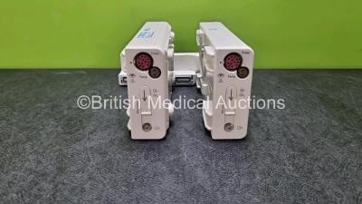 2 x Philips M3015A C06 CO2 Microstream Gas Module with Press, Temp and CO2 Options *SN D13874386 / DE435302246*