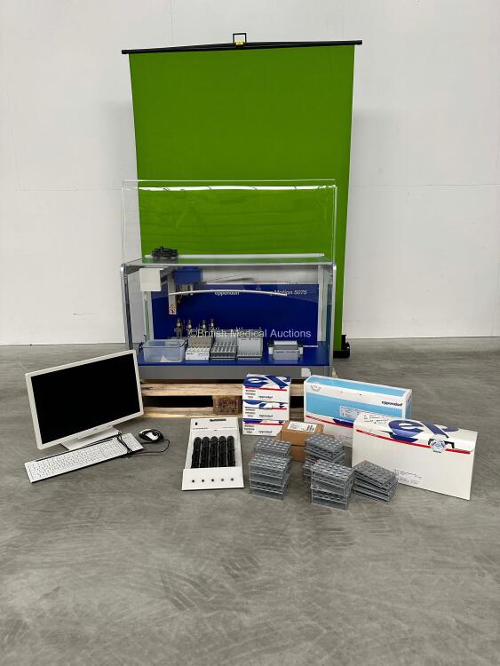 Eppendorf Epmotion 5075 vac Liquid Handler Machine with Accessories