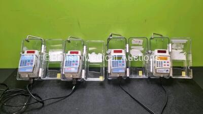 Job Lot Including 3 x CME Medical Bodyguard 575 Infusion Pumps with Casing, 1 x McKinley Bodyguard 575 Infusion Pump with Casing and 3 x Spare Cases (1 x No Power)