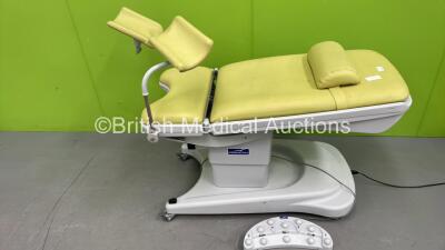 Promotal Electric Gyne Couch with Stirrups and Foot Controller (No Power)