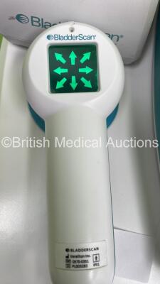 Verathon BVI 9400 Bladder Scanner Part No 0570-0190 with Transducer, 2 x Batteries and 1 x Charger (Powers Up) *S/N B412644* - 3