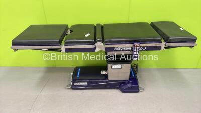 Eschmann T20 Electric Operating Table with Controller (Powers Up) *S/N T2AB-2J-1023* **Mfd 2002**