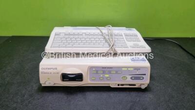 Olympus Evis Exera II CV-180 Camera Control Unit (Powers Up) with 1 x Olympus Keyboard *SN 7885208 / 7716994*