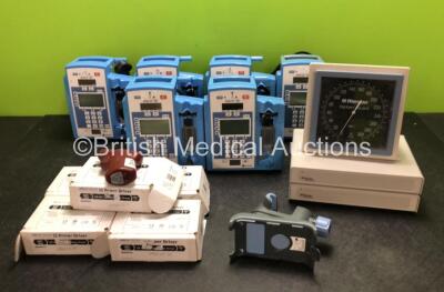 Mixed Lot Including 6 x Alaris SE Pumps, 2 x Raritan VideoShare Units, 1 x Riester BP Meter, 1 x Q-Core Medical 05040-300-0011 Bracket and 5 x EZ-IO G3 Power Drivers