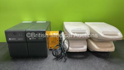 Mixed Lot Including 4 x Philips Respironics Porta Neb Nebulizers (All Power Up) 1 x Manger BETA Microprocessor Control (Powers Up) 2 x Vertiv UPS Units (Both No Power)