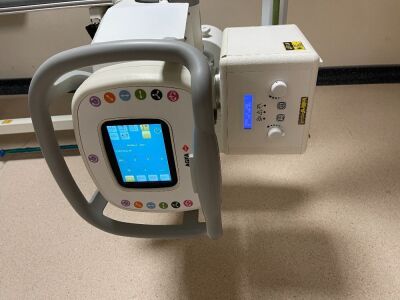 Agfa DX-D 600 X-ray Bucky Suite *Mfd - 2014* with Toshiba Rotanode (150kv) Tube *Mfd - 2021* Including Mobile Patient Table, 1 x Digital Detector + 2 x Batteries and charger, Wallstand, X-ray Overhead Bucky and 2021 Tube, X-ray Generator, Operator Monitor - 2