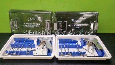 2 x ArthroCare Opus Autocuff System Sets *Both Sets Incomplete*