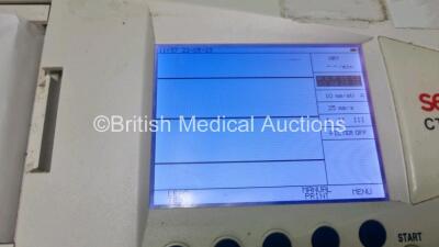 Seca CT800i ECG Machine with 1 x 10 Lead ECG Lead and 1 x SpO2 Finger Sensor Connector (Powers Up) *SN 43760* - 3