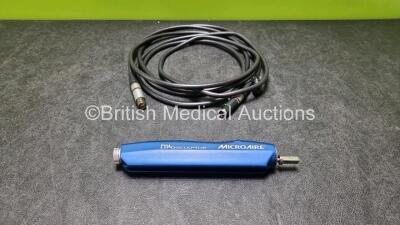 MicroAire PAL Liposculptor Handpiece Ref PAL 650 with 2 x Console Cables