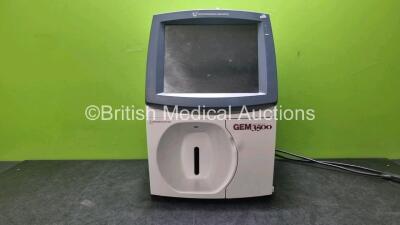 Instrument Laboratory GEM Premier 3000 Blood Gas Analyzer (Powers Up) *SN 11011049*