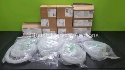 Job Lot Of Medical Consumables Including 6 x Boxes of Covidien SpO2 Sensors, 1 x Box of MicroStream Adult Pediatric CO2 Sampling Line, 3 x Boxes of Philips M192A Filter Lines, 20 x Artema Dryline Water Traps and 6 x Penlon Breathing Tubes