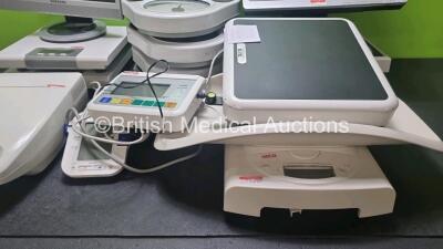 Mixed Lot Including 1 x Samsung Syncmaster 713 Monitor, 1 x HPL1060g Monitor, 1 x Medic-aid Ventilator, 1 x Omron M10-IT Blood Pressure Monitor, 4 x Salter Weighing Scales, 1 x Tanita Weighing Scales with Digital Display,1 x Seca Baby Weighing Scales, 2 x - 4