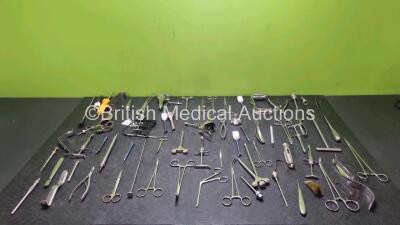 Job Lot of Various Surgical Instruments