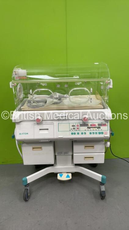 Atom V-2100G Infant Incubator with Mattress (Powers Up)