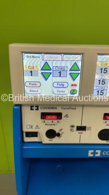 Covidien ForceTriad Electrosurgical / Diathermy Unit Software Version 3.60 on Trolley (Powers Up) *S/N T5E46371EX* **Mfd 05/2015** - 4