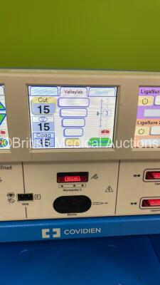 Covidien ForceTriad Electrosurgical / Diathermy Unit Software Version 3.60 on Trolley (Powers Up) *S/N T5E46371EX* **Mfd 05/2015** - 5