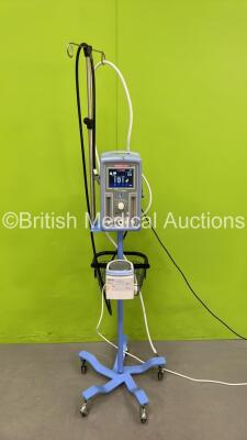 Carefusion Infant Flow SiPAP on Stand with Hoses and Fisher&Paykel MR850AEK Humidifier (Powers Up) *S/N BDN01305* - 2