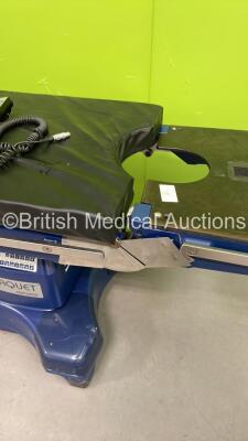 Maquet AlphaStar Electric Operating Table Model No 1132.01A3 with Controller and Cushions (Powers Up - Damage - See Pictures) *S/N 01008* - 3