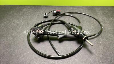 Fujinon EG-530FP Video Gastroscope in Case - Engineer's Report : Optical System - No Fault Found, Angulation - No Fault Found, Insertion Tube - No Fault Found, Light Transmission - No Fault Found, Channels - No Fault Found, Leak Check - No Fault Found * - 2