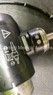 Olympus BF-P260F Video Bronchoscope in Case - Engineer's Report : Optical System - Stain Present, Angulation - No Fault Found, Insertion Tube - Crush Marks Present, Light Transmission - No Fault Found, Leak Check - No Fault Found *2600493* - 4