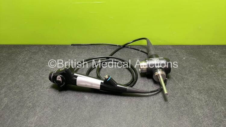 Olympus BF-260 Video Bronchoscope - Engineer's Report : Optical System - No Fault Found, Angulation - No Fault Found, Insertion Tube - No Fault Found, Light Transmission - No Fault Found, Channels - No Fault Found, Leak Check - No Fault Found *2701702*