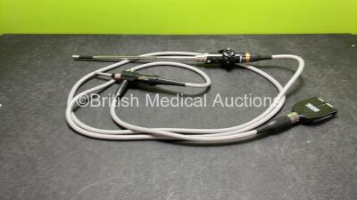 Olympus LTF-VH Rigid Video Laparoscope - Engineer's Report : Optical Unable to Check, Angulation - No Fault Found, Insertion Tube - No Fault Found, Light Transmission - No Fault Found, Channels - No Fault Found, Leak Check - No Fault Found - 2