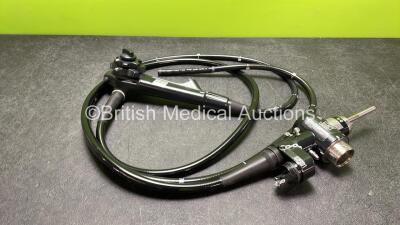 Olympus CF-Q260DL Video Colonoscope in Case - Engineer's Report : Optical System - No Fault Found, Angulation - Not Reaching Specification, To Be Adjusted, Insertion Tube - No Fault Found, Light Transmission - No Fault Found, Channels - No Fault Found, Le - 2