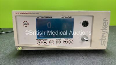 Stryker 40L High Flow Insufflator Unit (Powers Up)