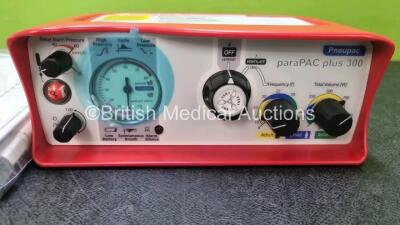 Smith Medical ParaPAC Plus 300 Ventilator with Hose *Mfd 2020* MRI Compatible - 2