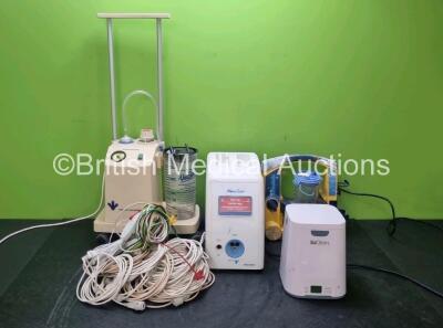 Mixed Lot Including 1 x LSU Laerdal Suction Unit (Powers Up) 1 x Therapy Equipment Suction Unit (Powers Up) 1 x Novasure Hologic (Powers Up with Fault) 1 x SO Clean Unit and Various Patient Monitoring Cables