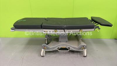 Anetic Aid QA4 Manual Function Patient Trolley with Cushions (Hydraulics Tested Working) *S/N NA*