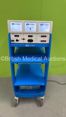 Covidien Force Triad Electrosurgical / Diathermy Unit Version 4.00 on Stand (Powers Up) *Mfd - 2016*