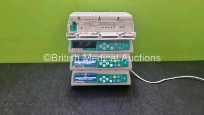 4 x B. Braun Infusomat Space Infusion Pumps (All Power Up with Stock Power Stock Power Not Included)