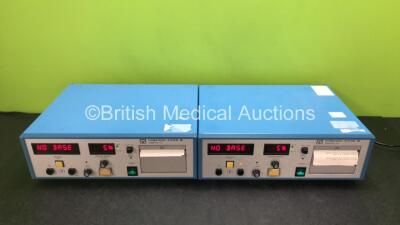 2 x Somatics Thymatron System IV Electroconvulsive Therapy ECT Instrument Units (Both Power Up) *SN 41630 / 43079*