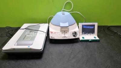 Mixed Lot Including 1 x Thermo IEC Medilite Microcentrifuge Unit (Cut Power Cable) 1 x Ambu aScope Monitor Ref 401001001 and 1 x HP G4010 Scanjet *SN 026S653354PS / CN1ACA26K*