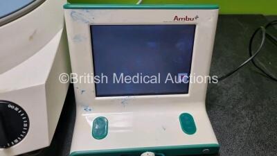 Mixed Lot Including 1 x Thermo IEC Medilite Microcentrifuge Unit (Cut Power Cable) 1 x Ambu aScope Monitor Ref 401001001 and 1 x HP G4010 Scanjet *SN 026S653354PS / CN1ACA26K* - 2