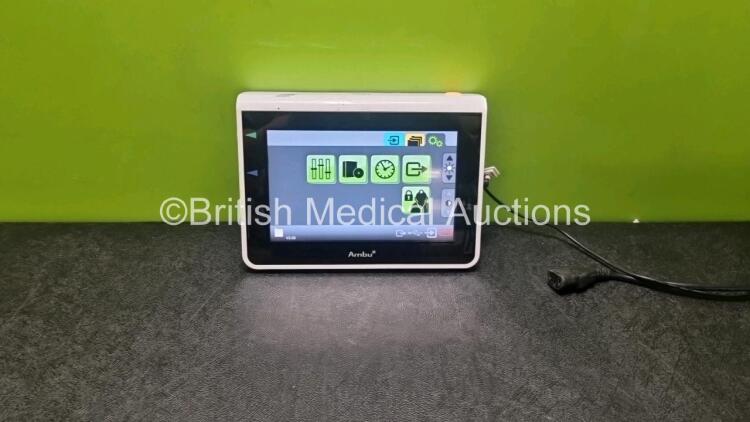 Ambu aView Ref - 405002000 Monitor *Version - 2.02* with Power Supply *International Power Supply* (Powers Up)