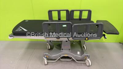 Anetic Aid QA4 Manual Function Patient Trolley with Cushions (Hydraulics Tested Working) *S/N NA*