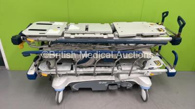 1 x Stryker 1015 Hydraulic Patient Stretcher and 1 x Stryker 1105 5th Wheel Stretcher (Both Hydraulics Tested Working) *S/N 1011034322 / 0503070604* - 2