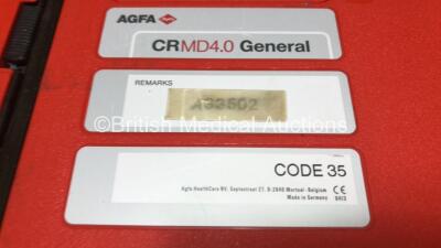 Job Lot of AGFA X Ray Cassettes Including 6 x AGFA 18x24 X Ray Cassettes, 7 x AGFA 24x30 X Ray Cassettes and 6 x AGFA 43x35 X Ray Cassettes *LP* - 5