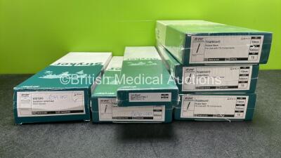 Job Lot of Stryker Orthopaedics Including 3 x Stryker Fluted Stems, 1 x Stryker Triathlon Total Knee Orthopaedic and 1 x Stryker Exeter Acetabular