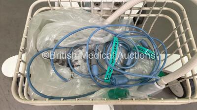 SLE5000 Infant Ventilator HFO TTV Plus Model E Software Version 5.0 on Stand with Hoses (Powers Up) * Mfd 2009 * - 3