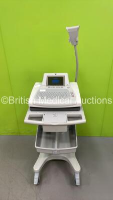 GE MAC 3500 ECG Machine (Powers Up with Some Missing Casing - See Photo)